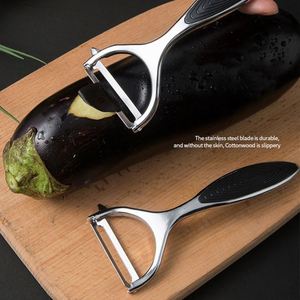 Accesorios de Cocina de Acero Inoxidable, Pelador de Verduras Multifuncional, Cortador de Patatas y Zanahorias, Rallador de Frutas y Verduras, Herramientas para Ensaladas - Product Image 3