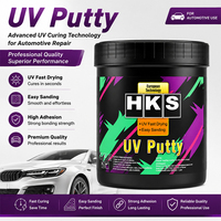 Mastic UV pour la Restauration de Carrosserie Automobile, Mastic de Réparation UV Résistant aux Fissures, Finition Lisse