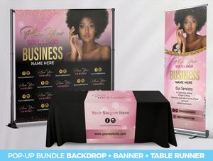 Custom Retractable Banner <b>Stand</b> ,Design for Indoor/Outdoor Event Anti-Base Quick Setup & Branding Solutions,<b>Backdrop</b> - Product Image 5