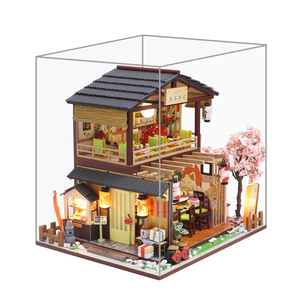 DIY Personal Personalizar Pequeño Colorido Rompecabezas Miniatura Nuevo Diseño Niños Juego <span class=keywords><strong>de</strong></span> imaginación Estilo japonés Casas <span class=keywords><strong>de</strong></span> muñecas - Product Image 6