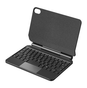 Funda con Teclado Magnético Ultraligero para <span class=keywords><strong>iPad</strong></span> <span class=keywords><strong>Mini</strong></span> 6 y <span class=keywords><strong>Mini</strong></span> 7, Teclado de Cuero PU para Tablet - Product Image 1