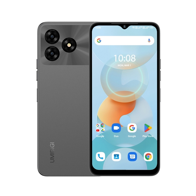 UMIDIGI G5A Face ID Mobile Phone 4GB+64GB 6.52 Inch Android 4G Smartphone Fingerprint Unlocked 10W Quick Charge