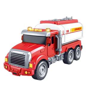 PANDAS Diecast Car <span class=keywords><strong>Toy</strong></span> Music & Light-Modelo <span class=keywords><strong>de</strong></span> camión <span class=keywords><strong>de</strong></span> <span class=keywords><strong>bomberos</strong></span> activado con dispensador <span class=keywords><strong>de</strong></span> agua Multi-Song Interior <span class=keywords><strong>de</strong></span> plástico para niños - Product Image 3