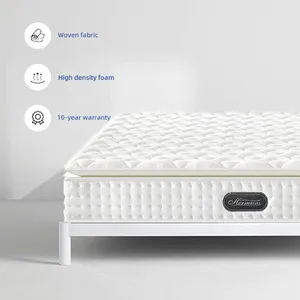 Home Hotel furniture bedroom single queen pocket spring mattress wholesale suppliers