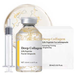 Sérum anti-rides et anti-âge 0728 avec acide hyaluronique et peptide de soie pour le teint, le collagène, lifting instantané, 30 ml, jour et nuit - Product Image 1