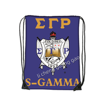 Sac à dos à cordon Zeta Phi Beta, sac à cordon de sororité, sac à dos de sport et de voyage pour activités de plein air, vente chaude, personnalisable