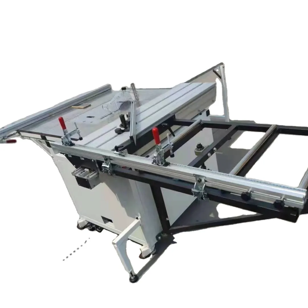 Wood cutting saw mobile sliding table saw small woodworking precision panel saw multi purpose push table saw