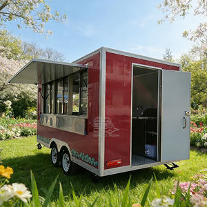 Remolque de Comida Rápida Móvil con Certificación DOT y CE, Estándar Estadounidense y Europeo, para Venta de Exportación, Ideal para Hot Dogs y Pizza - Product Image 4