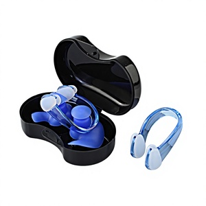 JW-YY125 <span class=keywords><strong>Bouchons</strong></span> <span class=keywords><strong>d</strong></span>'<span class=keywords><strong>oreilles</strong></span> professionnels en silicone pour la natation, <span class=keywords><strong>anti</strong></span>-<span class=keywords><strong>eau</strong></span>, <span class=keywords><strong>anti</strong></span>-bruit, isolation acoustique, ensemble avec pince-nez - Product Image 1