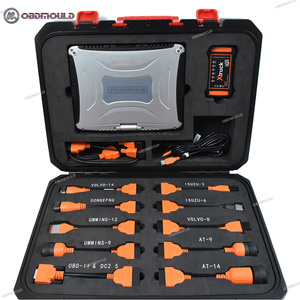 Y009 Pk Xtuner T1 Herramienta de Diagnóstico OBD para Excavadoras y Camiones Diésel, Escáner OBD2 para Camiones de Trabajo Pesado y Laptop CF19 - Product Image 3