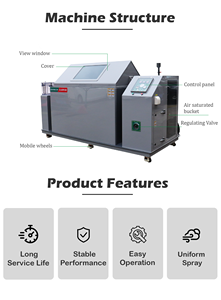 CZ-140AW Fahrzeug Salz sprühte st kammer Zyklische Korrosion Salz sprühte ster ASTM B117 CCT Kammer - Product Image 5