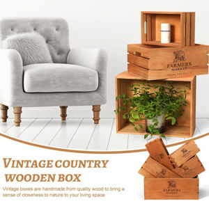 <span class=keywords><strong>Caisse</strong></span> <span class=keywords><strong>de</strong></span> rangement <span class=keywords><strong>en</strong></span> <span class=keywords><strong>bois</strong></span> empilable ensemble <span class=keywords><strong>de</strong></span> 5 caisses <span class=keywords><strong>de</strong></span> <span class=keywords><strong>pommes</strong></span> <span class=keywords><strong>en</strong></span> <span class=keywords><strong>bois</strong></span> pour affichage décoratif vintage - Product Image 3