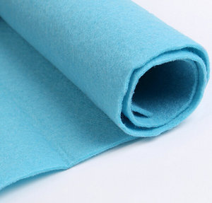 Nhà Máy Đầy Màu Sắc 100% Polyester Cảm Thấy Cuộn Kim Đấm Không Dệt Vải Cho <span class=keywords><strong>Handmade</strong></span> - Product Image 5