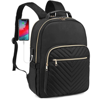 Sac Dordinateur Pour Hommes Et Femmes Sac a Main a La Mode Sac a dos Etudiant Multifonctionnel
