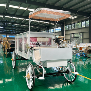 ZOWN 4WD Silent Electric Hearse 60V 80A Battery Solid Wheels <b>Pink</b> Curtain - Product Image 4