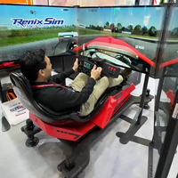 Renixsim F1 Racing Arena : Simulateur de Course Cockpit, Parc d'Attractions Commercial, Formation Clé en Main, Simulateur de Mouvement Voiture, Rig SimRacing