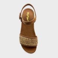 Nouvelles sandales arabes à bout ouvert 2026, empeignes tissées à la main, semelle en PU Plataforma, fabrication en caoutchouc, chaussures personnalisées pour femmes