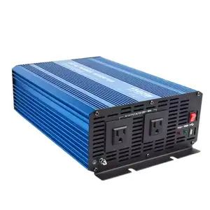 1500W inverter single output DC 12V AC 220V DC to AC pure sine wave power inverter system