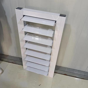 Rejilla de Ventilación Exterior para Pared, de Aluminio, Ranura en L, Resistente a la Lluvia, Rejilla de Ventilación Exterior para Pared, Ajuste de Una Sola Capa - Product Image 4