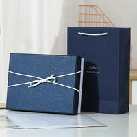 Boîte cadeau rigide personnalisée avec logo Ciel et Terre, boîte en papier mat multicolore pour album photo, bijoux, souvenirs, fêtes