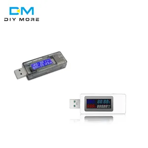 6 trong 1 USB Tester DC4-30V 0-6.5a Điện áp cureent DC Đồng hồ kỹ thuật số thời gian Ampe kế màn hình ngân hàng điện công suất sạc chỉ số