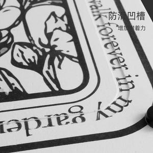 Tapis de cuisine en terre de diatomée rectangulaire antidérapant à motif floral blanc et gris, sur mesure, séchage rapide, absorbant, isolant thermique - Product Image 1