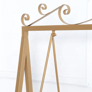 Золотая металлическая элегантная Подвесная подставка для торта, качели, десертная стойка для сервировки - Product Image 6