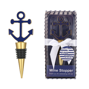 Anchor Wine Stopper Alloy <b>Sealing</b> Bottle Stopper For Weddings Parties Gifts - Product Image 1