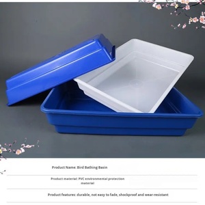 Bañera Redonda para Palomas, Duradera, Grande, de Plástico, Piscina de Juego para Palomas de Competición - Product Image 6