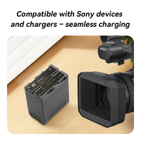 Charge de remplacement de batterie au Lithium d'appareil photo professionnel FB BP-U60 Compatible avec pour caméra de diffusion Sony Z280 X280 X160 X180