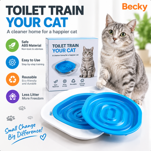 Asiento de entrenamiento para gatos OEM personalizado, ecológico, azul, portátil, duradero, con diseño antideslizante, para entrenamiento de mascotas - Product Image 2