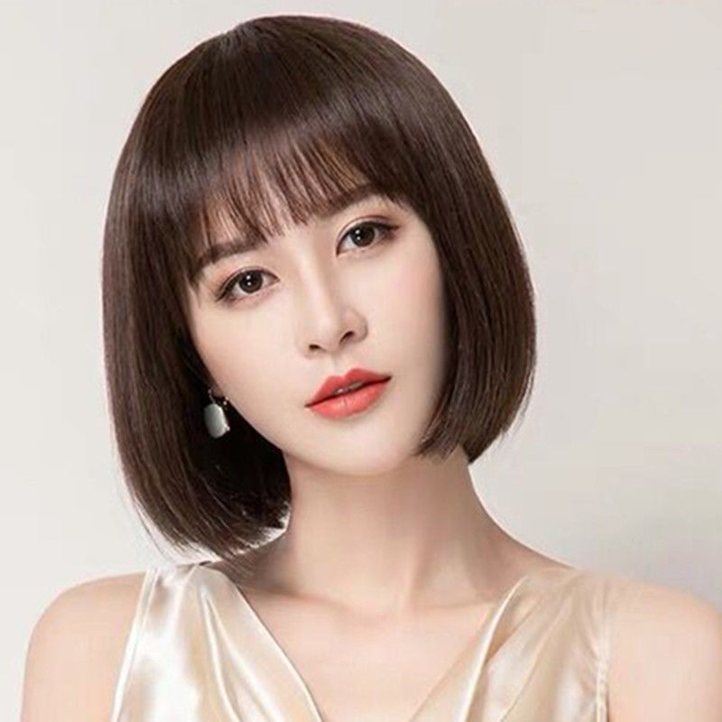 U Part Wig Straight Brazilian Human
