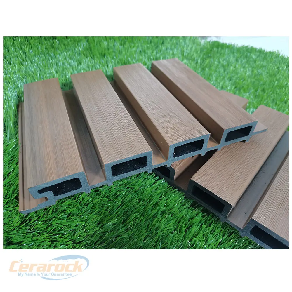 Co-extrusion WPC 219mm wpc wood wall panel outdoor