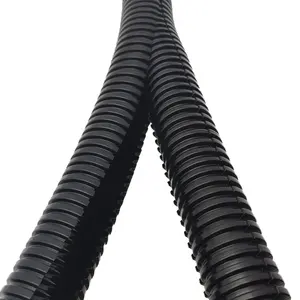 Haute Qualité Hdpe Ondulé En Plastique Tuyau de Drainage Tube 300 400 800 900 Sn 8 Tube En Pehd Spirale Tailles Et Prix 6 Mètres de Long