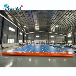 Phong cách mới trò chơi thể thao trong nhà quảng trường không khí theo dõi sân bóng đá sân bóng rổ bơm hơi để bán - Product Image 3