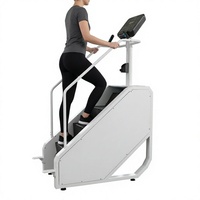 Tapis roulant monte-escaliers commercial électrique en acier pour salle de sport avec vitesse réglable et emballage personnalisé