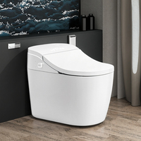 Vente chaude articles sanitaires salle de bain WC bidet électronique automatique toilette intelligente intelligente