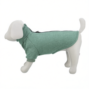 Sudadera Estilo Urbano para Perros, Verde Oscuro, Talla L 55 cm, Ropa para Mascotas - Product Image 2
