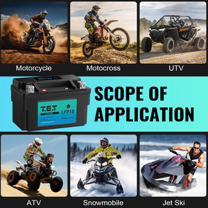 Batería de Litio T.E.T LFP10 12.8V 6Ah para Vehículos Deportivos, 360CCA, Protección BMS, para Motocicleta/ATV/UTV - Product Image 6