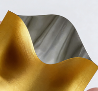 Sacs d'emballage alimentaire en plastique thermoscellables de différentes couleurs, sachets en aluminium à trois côtés scellés pour le stockage
