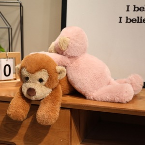 Peluche Personalizzato all'Ingrosso Smudge Monkey 100% Poliestere Super Morbido con Coda Riccia Animale di Peluche Regalo per Bambini e Adulti Anti-Stress - Product Image 2
