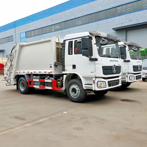 Camion à ordures compacteur arrière Shacman Euro 2 LHD à vendre - Product Image 4