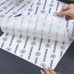 Custom Disposable Food Grade Eco-Friendly Biodegradable Recyclable <b>Greaseproof</b> PE Coated <b>Paper</b> Sandwich Hamburger Wrapping - Product Image 6