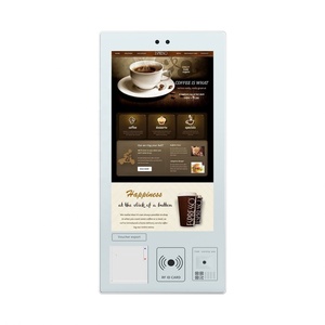 Kiosco de Pago de Autoservicio con Reconocimiento Facial y Escáner de Códigos de Barras para Cafetería/Bar, Producción al por Mayor de Fábrica, 21.5/32'' - Product Image 6