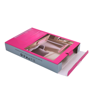 Boîte cadeau de luxe pour chocolats de la Saint-Valentin avec logo personnalisé, doublure en éponge, laminage mat, conception auto-montante, plateau en plastique - Product Image 4