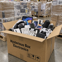 Vente en gros de boîtes mystères, téléphones portables, appareils intelligents, montres, accessoires audio, approvisionnement en vrac, vendeurs en ligne, importateurs, magasins, fournisseurs