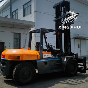 รถยก TCM FD100Z8 10 ตัน รถยกมือสองจากญี่ปุ่น 10 ตัน เครื่องยนต์ Isuzu 6BG1 รถยกใช้แล้ว รถยกใช้น้ำมันเชื้อเพลิง 6000 มม. 10000 กก. - Product Image 5