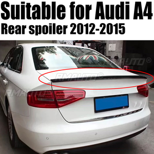 สปอยเลอร์หลังคาร์บอนไฟเบอร์ Lowkick สำหรับ Audi A4 2012 - 2015 A4 B8.5 รับประกันการติดตั้ง - Product Image 1