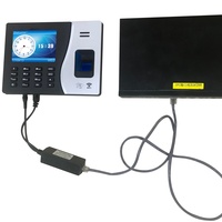 Descarga gratuita de software: Reloj de tiempo con huella dactilar para control de asistencia de empleados, USB TCP/IP OEM