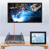 Mini PC fansız Linux Ubuntu ofis masaüstü HTPC Core I3 I5 I7 zuk 4200U 4200U 29industrial endüstriyel kullanım gömülü sistemler stok